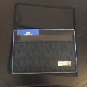 Michael Kors Blue Card Wallet